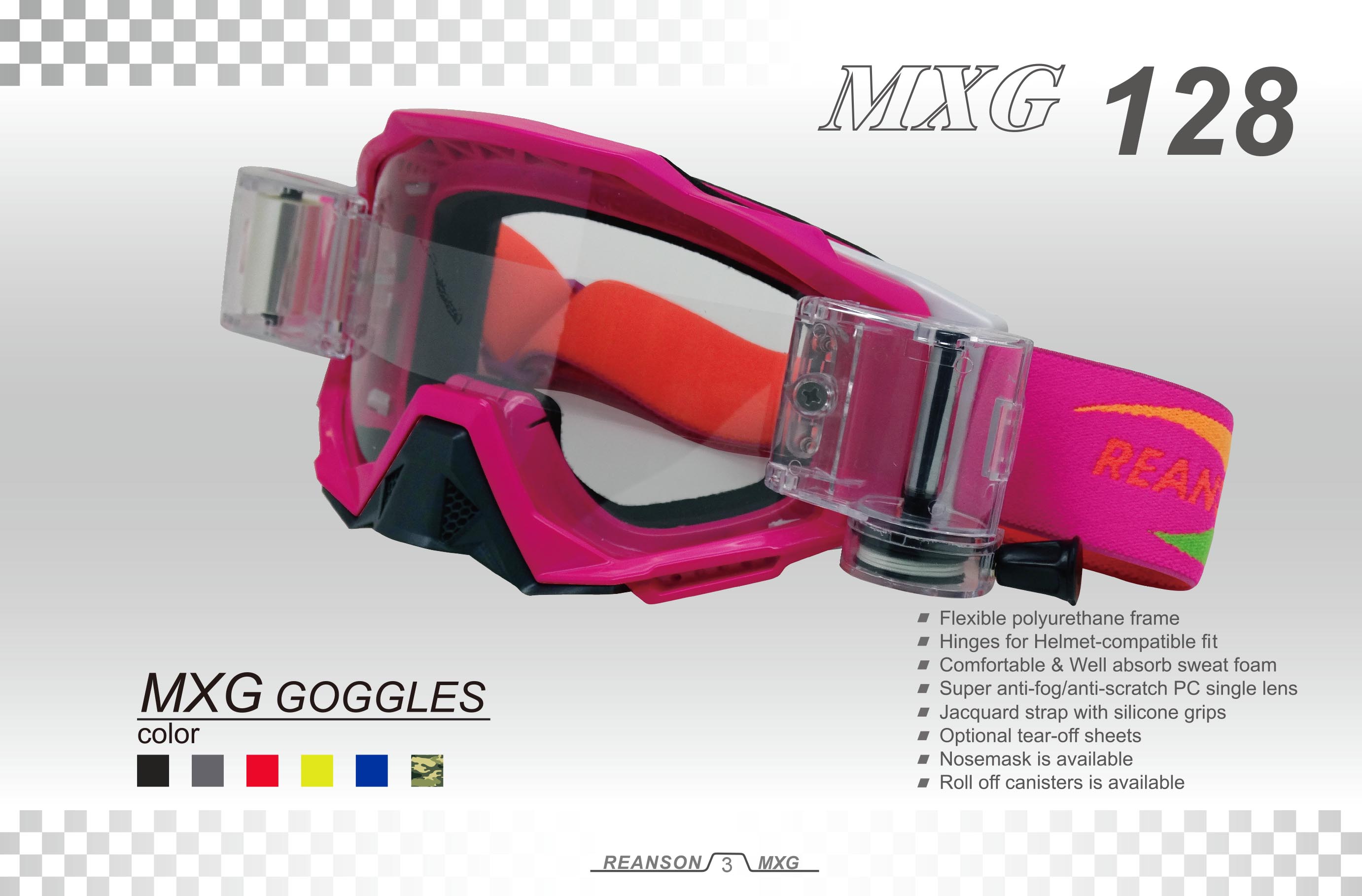 MXゴーグルファクトリーシリンドリカルレンズ-MXG128